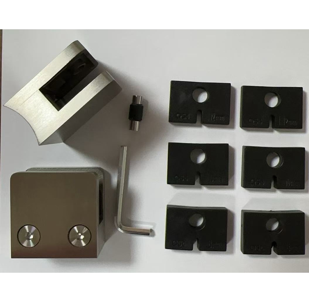 Teška staklena vrata od stakla hidraulične hlače za tuš snimke Podesivi tuš staklena stezaljka